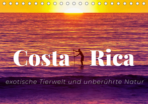Costa Rica – exotische Tierwelt und unberührte Natur (Tischkalender 2021 DIN A5 quer) von SF