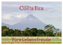 Costa Rica – Pure Lebensfreude (Tischkalender 2024 DIN A5 quer), CALVENDO Monatskalender von boeTtchEr,  U