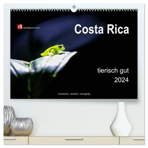 Costa Rica tierisch gut 2024 (hochwertiger Premium Wandkalender 2024 DIN A2 quer), Kunstdruck in Hochglanz von Bergwitz,  Uwe