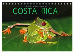 COSTA RICA – Tierische Momente (Tischkalender 2024 DIN A5 quer), CALVENDO Monatskalender von Matziol,  Michael