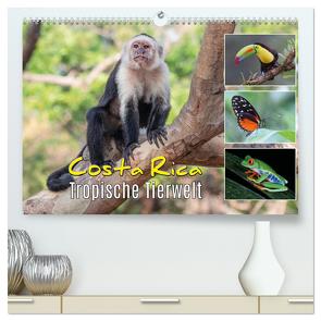 Costa Rica – Tropische Tierwelt (hochwertiger Premium Wandkalender 2024 DIN A2 quer), Kunstdruck in Hochglanz von Eßer,  Kevin