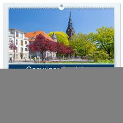 Coswiger Ansichten (hochwertiger Premium Wandkalender 2024 DIN A2 quer), Kunstdruck in Hochglanz von Hanke,  Gabriele