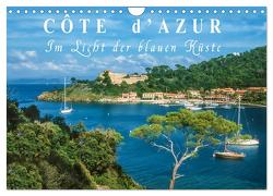 Cote d’Azur – Im Licht der blauen Küste (Wandkalender 2024 DIN A4 quer), CALVENDO Monatskalender von Mueringer,  Christian