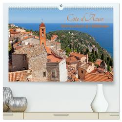 Côte d’Azur – Sehnsuchtsort am Mittelmeer (hochwertiger Premium Wandkalender 2024 DIN A2 quer), Kunstdruck in Hochglanz von Kuttig,  Siegfried