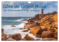 Côte de Granit Rose – Ein Küstenbereich in der Bretagne (Wandkalender 2024 DIN A4 quer), CALVENDO Monatskalender von Hoffmann,  Klaus