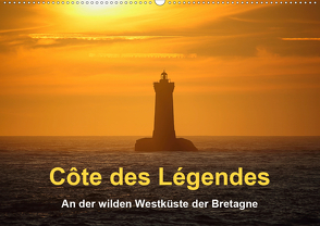 Côte des Légendes An der wilden Westküste der Bretagne (Wandkalender 2021 DIN A2 quer) von Benoît,  Etienne