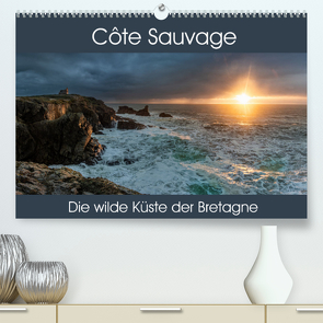 Côte Sauvage – Die wilde Küste der Bretagne (Premium, hochwertiger DIN A2 Wandkalender 2022, Kunstdruck in Hochglanz) von Gerber,  Thomas