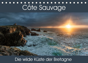 Côte Sauvage – Die wilde Küste der Bretagne (Tischkalender 2023 DIN A5 quer) von Gerber,  Thomas