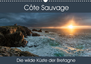 Côte Sauvage – Die wilde Küste der Bretagne (Wandkalender 2022 DIN A3 quer) von Gerber,  Thomas