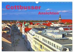 Cottbusser Ansichten (Wandkalender 2024 DIN A3 quer), CALVENDO Monatskalender von Witkowski,  Bernd