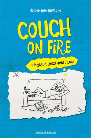 Couch On Fire von Brosche,  Heidemarie