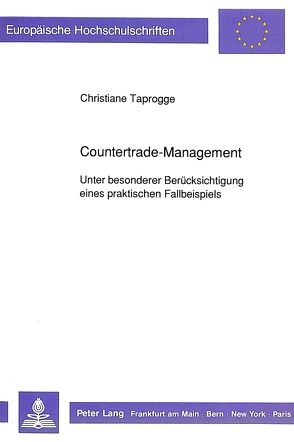 Countertrade-Management von Taprogge-Langer,  Christiane