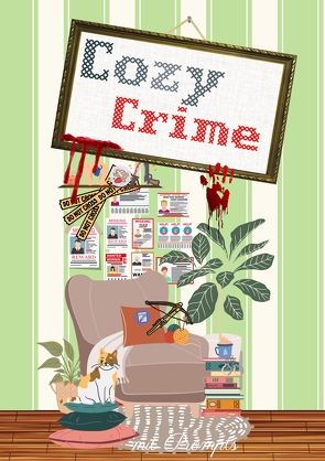 Cozy Crime Schreibjournal von Mey,  Berit