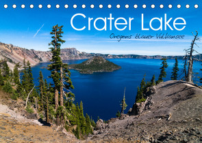 Crater Lake – Oregons blauer Vulkansee (Tischkalender 2022 DIN A5 quer) von Pechmann,  Reiner