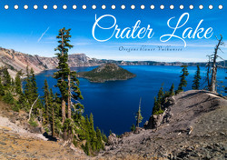 Crater Lake – Oregons blauer Vulkansee (Tischkalender 2023 DIN A5 quer) von Pechmann,  Reiner
