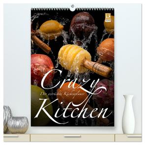 Crazy Kitchen – Der verrückte Küchenplaner (hochwertiger Premium Wandkalender 2024 DIN A2 hoch), Kunstdruck in Hochglanz von Bruhn,  Olaf