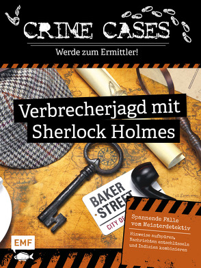 Crime Cases – Werde zum Ermittler! – Verbrecherjagd mit Sherlock Holmes von Huth,  Beate, Saint-Martin,  Gilles