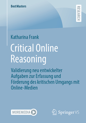 Critical Online Reasoning von Frank,  Katharina