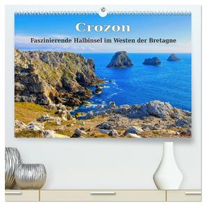 Crozon – Faszinierende Halbinsel im Westen der Bretagne (hochwertiger Premium Wandkalender 2024 DIN A2 quer), Kunstdruck in Hochglanz von LianeM,  LianeM