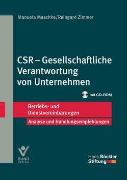 CSR – Gesellschaftliche Verantwortung von Unternehmen von Maschke,  Manuela, Zimmer,  Reingard