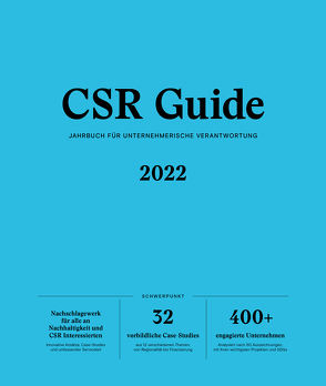 CSR Guide 2022 von Fembek,  Michael
