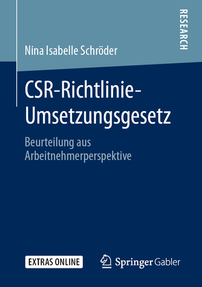 CSR-Richtlinie-Umsetzungsgesetz von Schröder,  Nina Isabelle