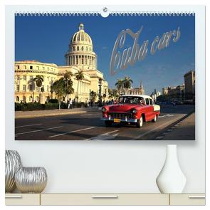 Cuba Cars (CH-Version) (hochwertiger Premium Wandkalender 2024 DIN A2 quer), Kunstdruck in Hochglanz von Krajnik,  André