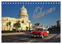 Cuba Cars (CH-Version) (Tischkalender 2024 DIN A5 quer), CALVENDO Monatskalender von Krajnik,  André