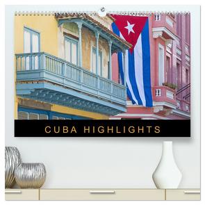 Cuba Highlights (hochwertiger Premium Wandkalender 2024 DIN A2 quer), Kunstdruck in Hochglanz von Ristl,  Martin