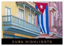 Cuba Highlights (Wandkalender 2024 DIN A2 quer), CALVENDO Monatskalender von Ristl,  Martin