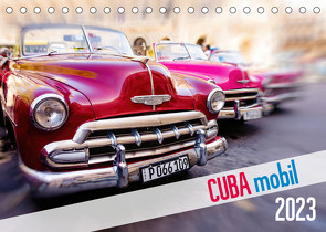Cuba mobil – Kuba Autos (Tischkalender 2023 DIN A5 quer) von Tuschy,  Micha