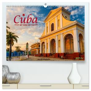 Cuba – Unter der Sonne der Karibik (hochwertiger Premium Wandkalender 2024 DIN A2 quer), Kunstdruck in Hochglanz von Benninghofen,  Jens