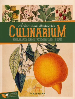 Culinarium – Küche, Kräuter, Kurioses – Vintage Wochenplaner Kalender 2024