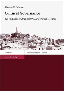 Cultural Governance von Schmitt,  Thomas M.