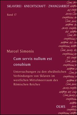 Cum servis nullum est conubium von Simonis,  Marcel
