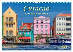 Curaçao – bunte Insel in der Karibik (Wandkalender 2024 DIN A3 quer), CALVENDO Monatskalender von Roder,  Peter