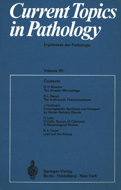 Current Topics in Pathology / Ergebnisse der Pathologie von Altmann,  H.-W., Benirschke,  K., Bohle,  A., Brinkhous,  K. M., Cohrs,  P., Cottier,  H., Eder,  M., Gedigk,  P., Giese,  W., Hedinger,  Chr., Iijima,  S., Kirsten,  W. H., Klatzo,  I., Lennert,  K., Meessen,  H., Sandritter,  W., Seifert,  G., Stoerk,  H. C., Zollinger,  H. U.