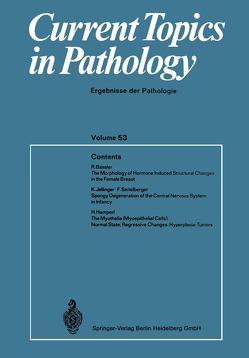 Current Topics in Pathology von Altmann,  H.-W., Benirschke,  K., Bohle,  A., Brinkhous,  K. M., Cohrs,  P., Cottier,  H., Eder,  M., Gedigk,  P., Giese,  W., Hedinger,  Chr., Iijima,  S., Kirsten,  W. H., Klatzo,  I., Lennert,  K., Meessen,  H., Sandritter,  W., Seifert,  G., Stoerk,  H. C., Zollinger,  H. U.