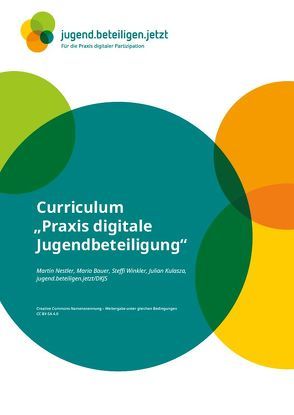 Curriculum „Praxis digitale Jugendbeteiligung“ von Deutsche Kinder- und Jugendstiftung