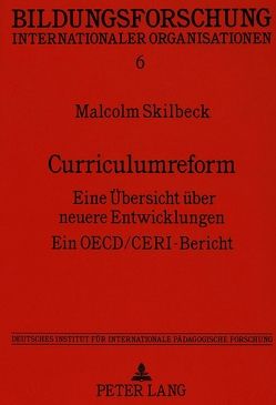 Curriculumreform von Mitter,  Wolfgang