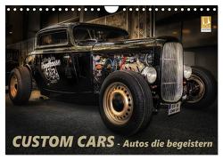 Custom Cars – Autos die begeistern (Wandkalender 2024 DIN A4 quer), CALVENDO Monatskalender von Swierczyna,  Eleonore