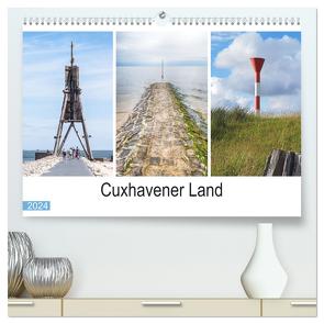 Cuxhavener Land (hochwertiger Premium Wandkalender 2024 DIN A2 quer), Kunstdruck in Hochglanz von Peußner,  Marion