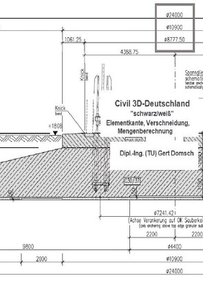 Cvil 3D Deutschland / Civil 3D-Deutschland, „schwarz/weiß“ (zur Information) von Domsch,  Gert