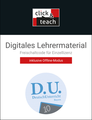 D.U. – DeutschUnterricht – Bayern / D.U. Bayern click & teach 10 Box von Zimmer,  Thorsten