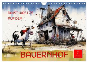 Da ist was los auf dem Bauernhof (Wandkalender 2024 DIN A4 quer), CALVENDO Monatskalender von Roder,  Peter