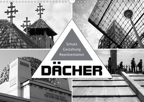 Dächer. Schutz, Gestaltung, Repräsentation (Wandkalender 2020 DIN A3 quer) von J. Richtsteig,  Walter