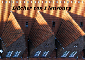 Dächer von Flensburg (Tischkalender 2020 DIN A5 quer) von Malkidam