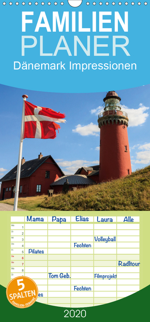Dänemark Impressionen – Familienplaner hoch (Wandkalender 2020 , 21 cm x 45 cm, hoch) von Photography,  Stanislaw´s