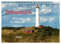 Dänemark zwischen Nordsee und Limfjord (Tischkalender 2024 DIN A5 quer), CALVENDO Monatskalender von Pompsch,  Heinz