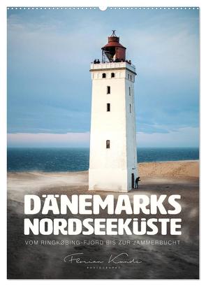 Dänemarks Nordseeküste – Vom Ringkøbing-Fjord bis zur Jammerbucht (Wandkalender 2024 DIN A2 hoch), CALVENDO Monatskalender von Kunde,  Florian